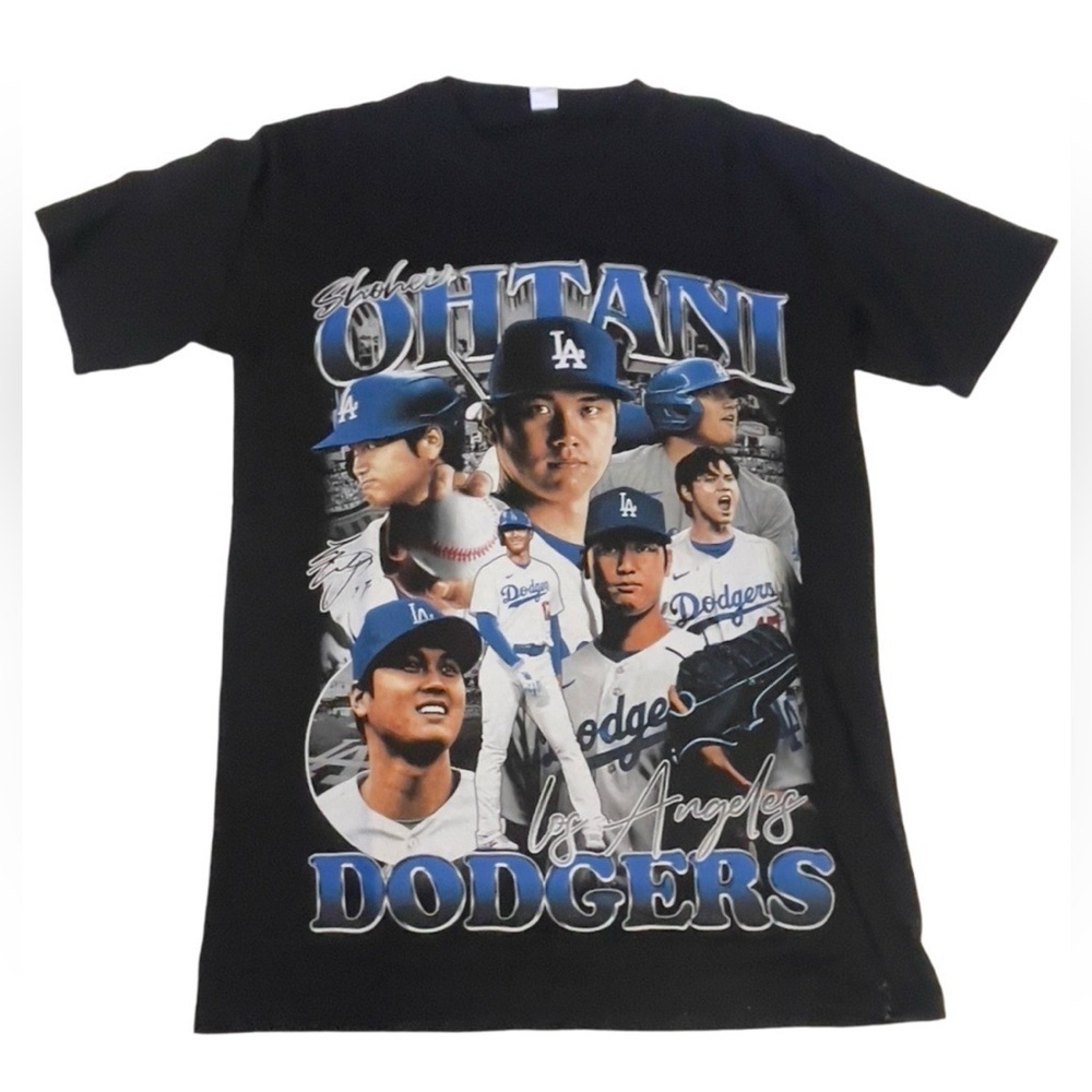 Shohei Ohtani Los Angeles Dodgers MLB Baseball Graphic T-Shirt New